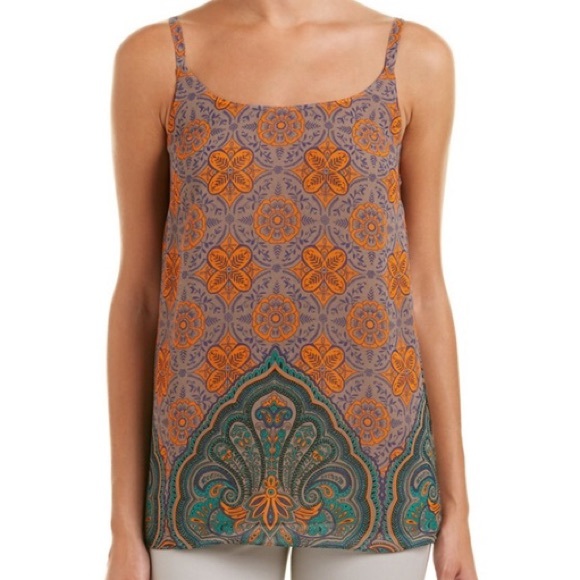 Cabi Arabesque Boho Pattern Tank Top Style 3082 - Picture 1 of 7